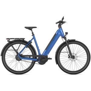 Gazelle Ultimate test e-bike Tropical Blue Glans DAMES