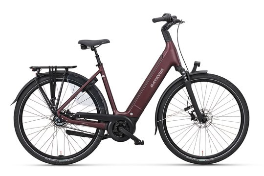 Batavus Finez PT Exclusive Burgundy Red Matt Dames - Afbeelding 3