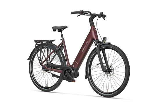 Batavus Finez PT Exclusive Burgundy Red Matt Dames - Afbeelding 4