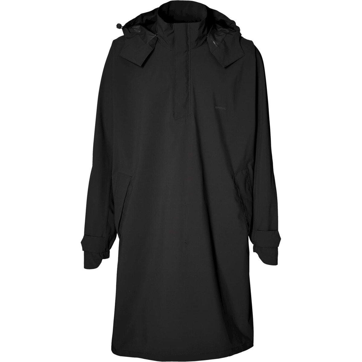 Basil poncho Mosse Jet Black - Afbeelding 2