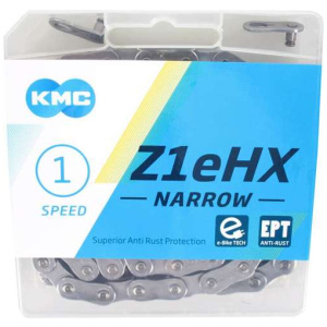 Kmc KETTING 1V 3/32 Z1EHX NARROW EPT 128 ZI Zilver