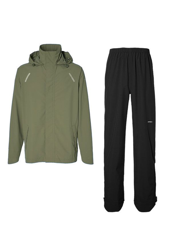 Basil regenpak Hoga Olive Green - Afbeelding 4