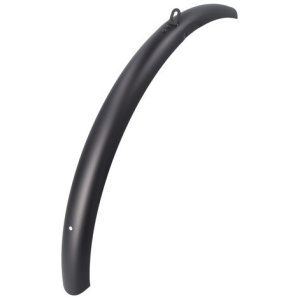 Unbranded Voorspatbord 28" transport Urban 60 mm breed - mat Mat Zwart