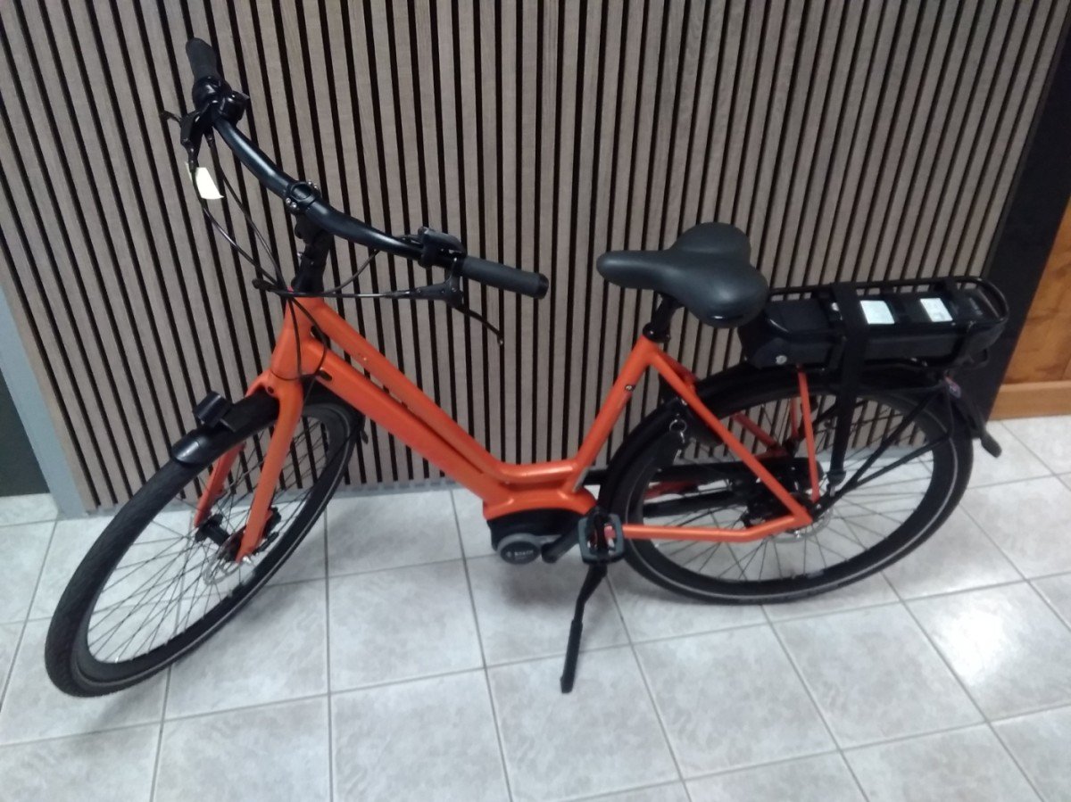 Batavus Dinsdag E-go Classic Orange Matt Lage instap - Afbeelding 3