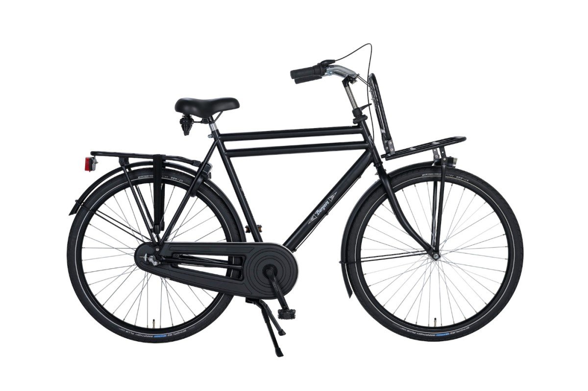 Burgers Dienstfiets Zwart Glans Heren