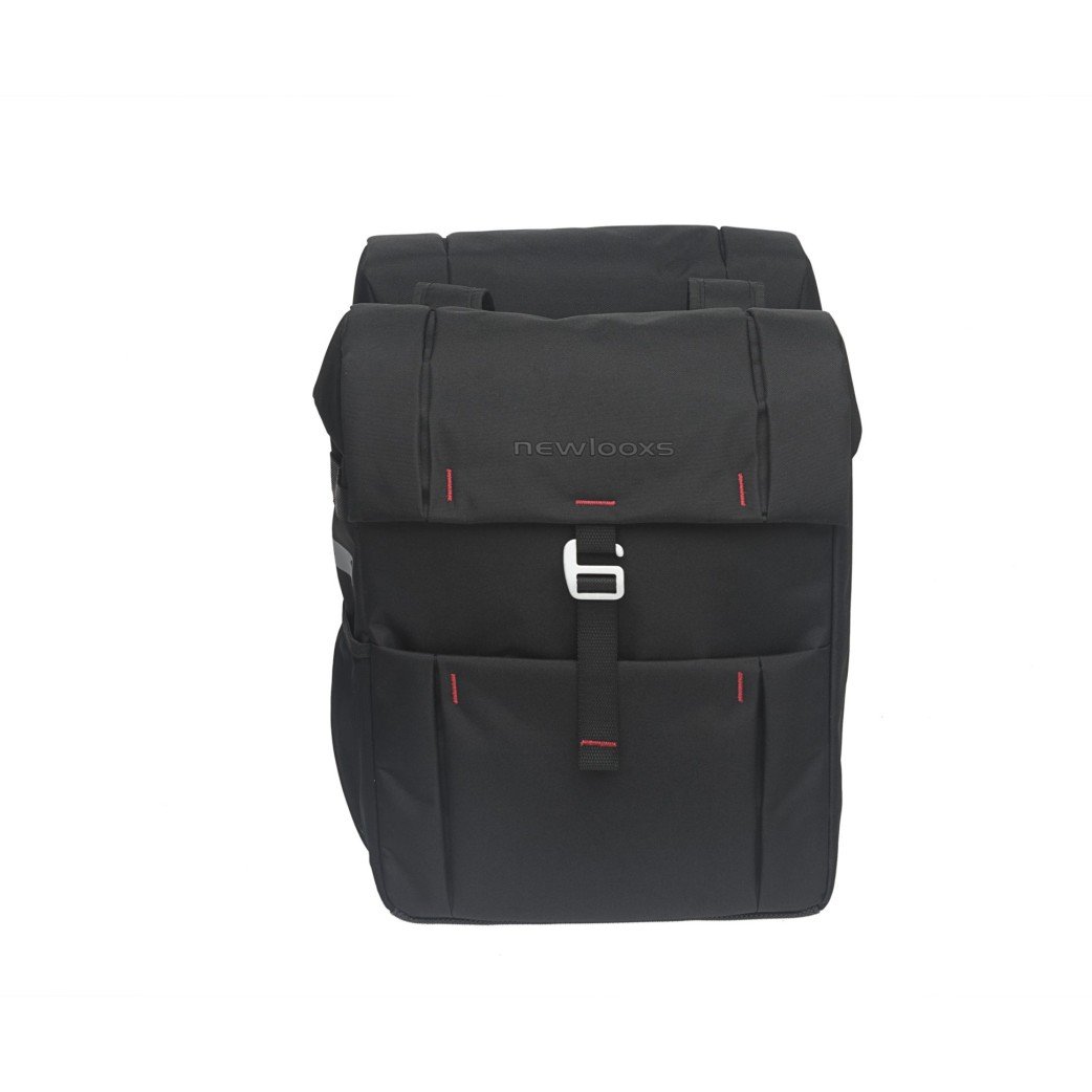 New Looxs NL dubb tas Vigo Black - Afbeelding 2