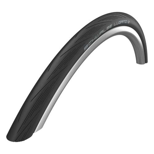 Schwalbe BUB 28X1 SC LUGANO II KG ZW Zwart - Afbeelding 2