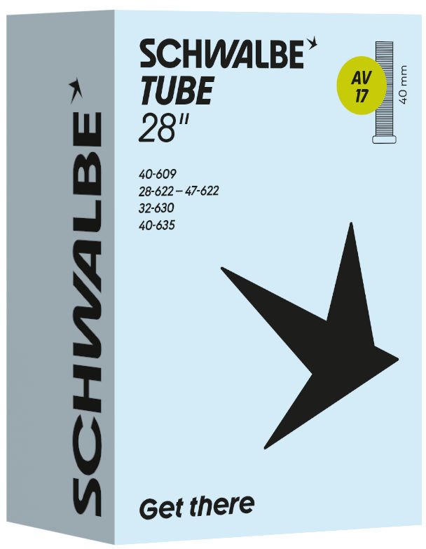 Schwalbe bnb AV17 28 inch 28/47-622/635 av 40mm Zwart