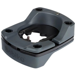 Bobike adapter Ahead Plus geïntegreerde kabels Zwart