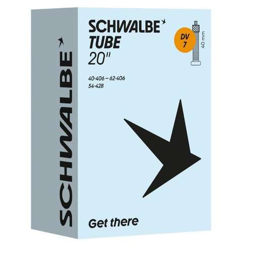 Schwalbe bnb DV7 20 inch hv 40mm Zwart