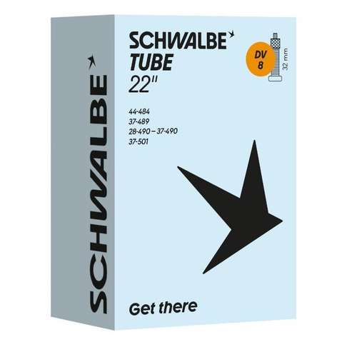 Schwalbe bnb DV8 22 inch 28/44-484/501 hv 32mm Zwart