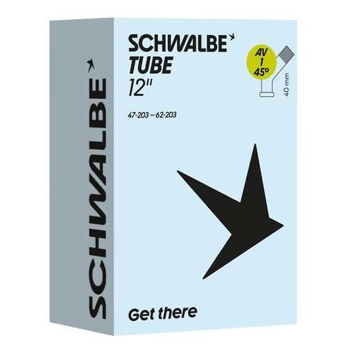 Schwalbe bnb AV1 12 inch 45g av 40mm Zwart