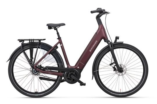 Batavus Finez PT Exclusive Burgundy Red Matt Dames - Afbeelding 4