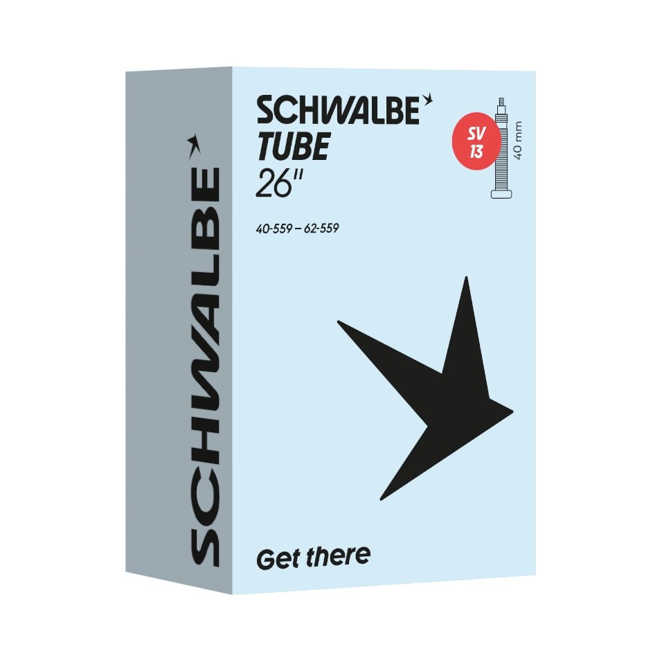 Schwalbe bnb SV13 26 inch 40/62-559 fv 40mm Zwart