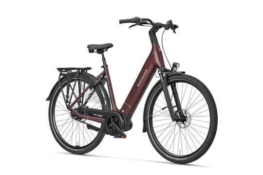 Batavus Finez PT Exclusive Burgundy Red Matt Dames - Afbeelding 3