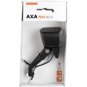 Axa KOPLAMP NXT 80 E-BIKE 6-12V ZW Zwart