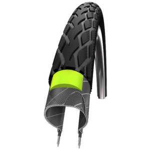 Schwalbe BUB 28X11/4 SC R MARATHON GG ZW Zwart