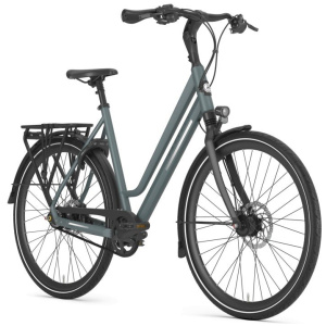 Gazelle Chamonix S8 Petrol Blue Mat DAMES