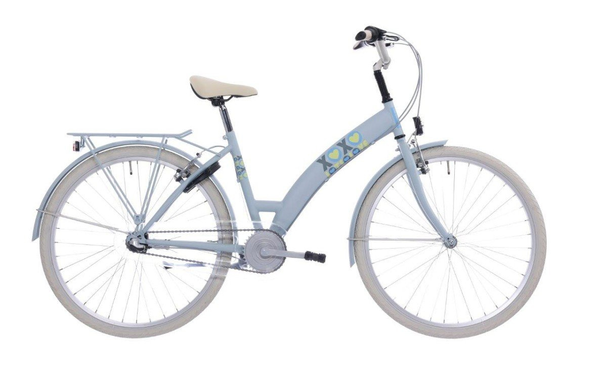 Bike Fun Lots of Love Licht Blauw Meisjes