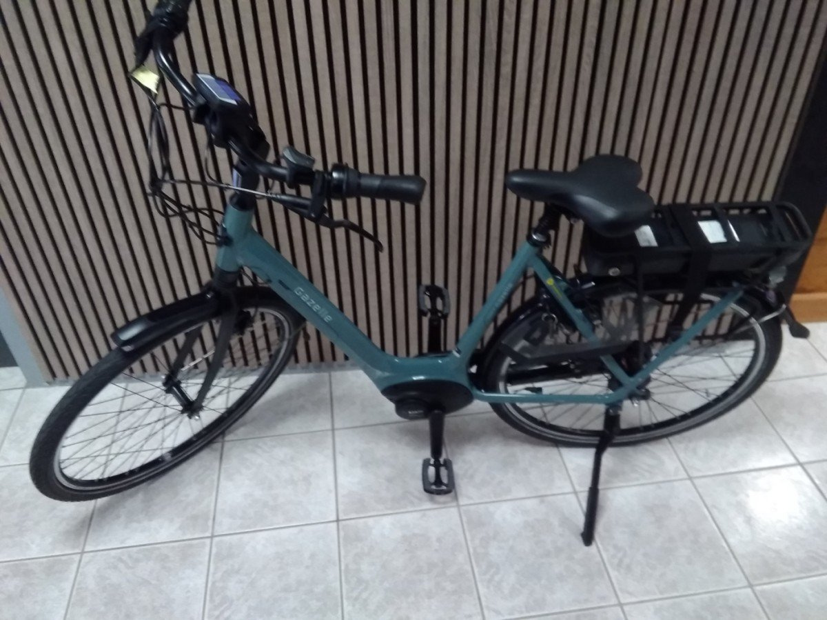 Gazelle Orange C8 HMB Connect Petrol Glans Dames - Afbeelding 3