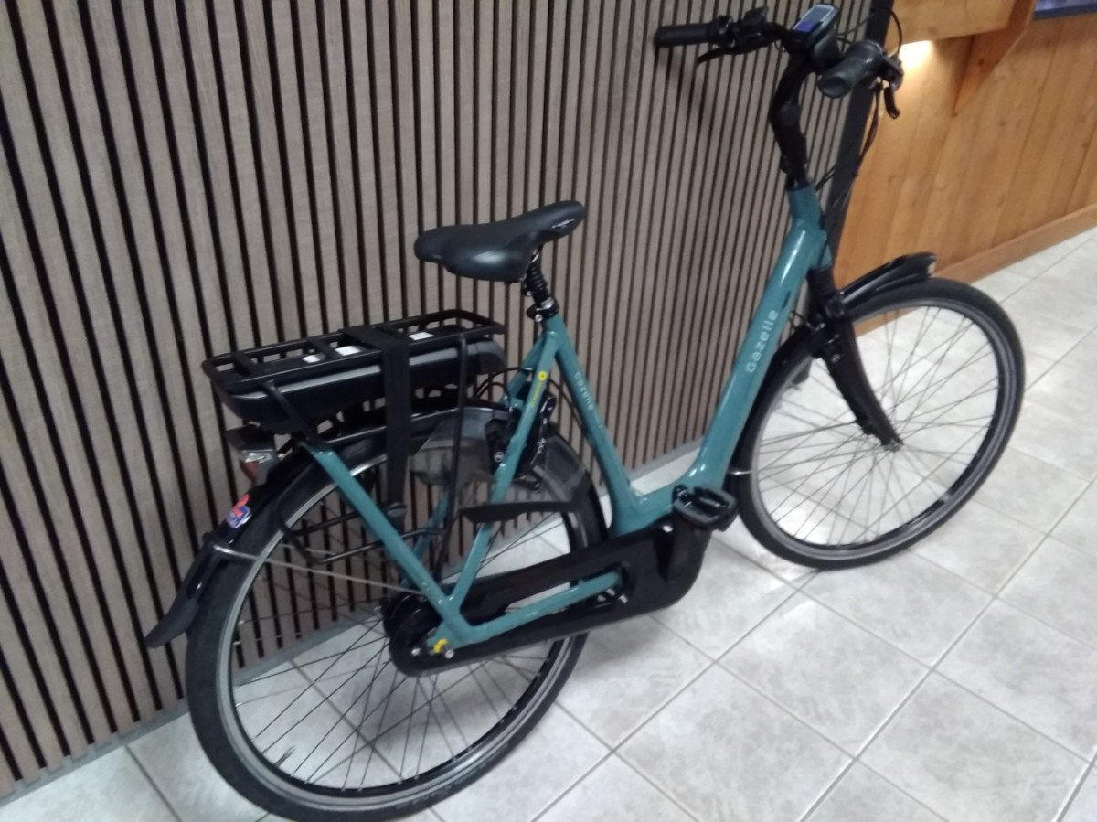 Gazelle Orange C8 HMB Connect Petrol Glans Dames - Afbeelding 2
