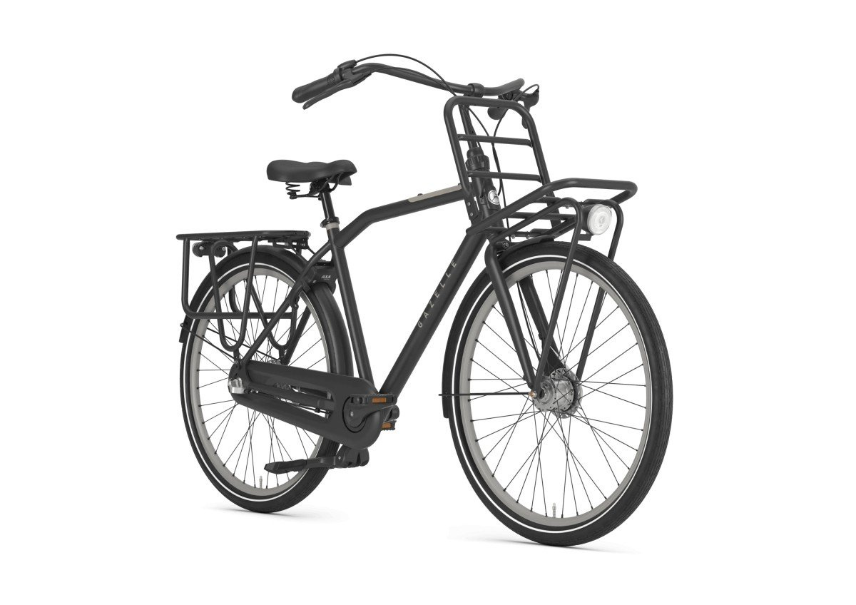 Gazelle HeavyDutyNL Black Mat Heren