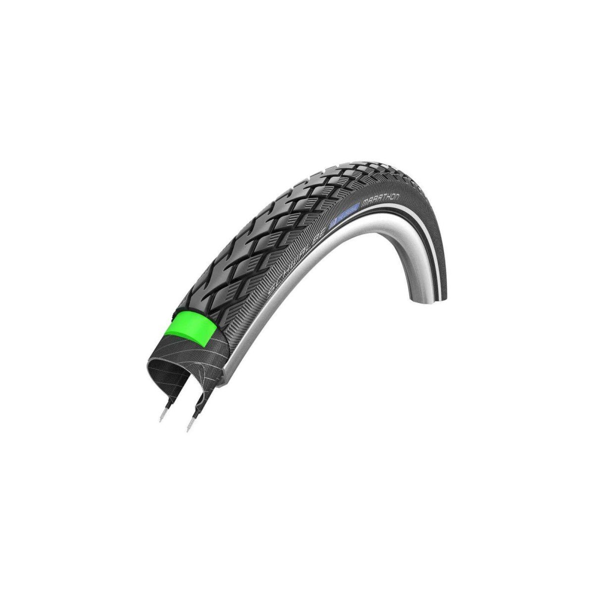 Schwalbe BUB 28X11/4 SC R MARATHON GG ZW Zwart - Afbeelding 3