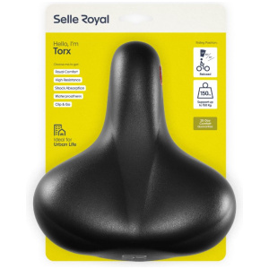 Selle Royal ZADEL SR 5199UECA TORX RELAXED UNI ZW Zwart