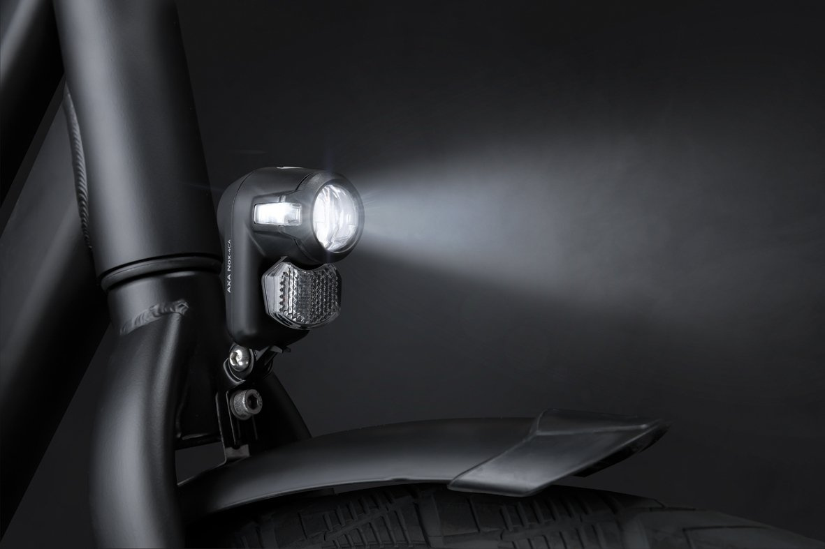 Axa KOPLAMP NOX CITY LED BATT KB ZW Zwart - Afbeelding 3