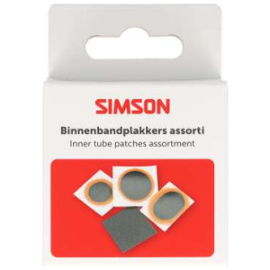 Simson binnenbandpleisters assortiment 9-delig