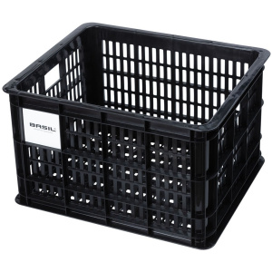 Basil KRAT BAS PVC ZW 29.5L Zwart
