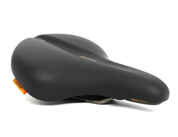 Selle Royal ZADEL SR 54D3UE EXPLORA RELAXED UNI ZW Zwart