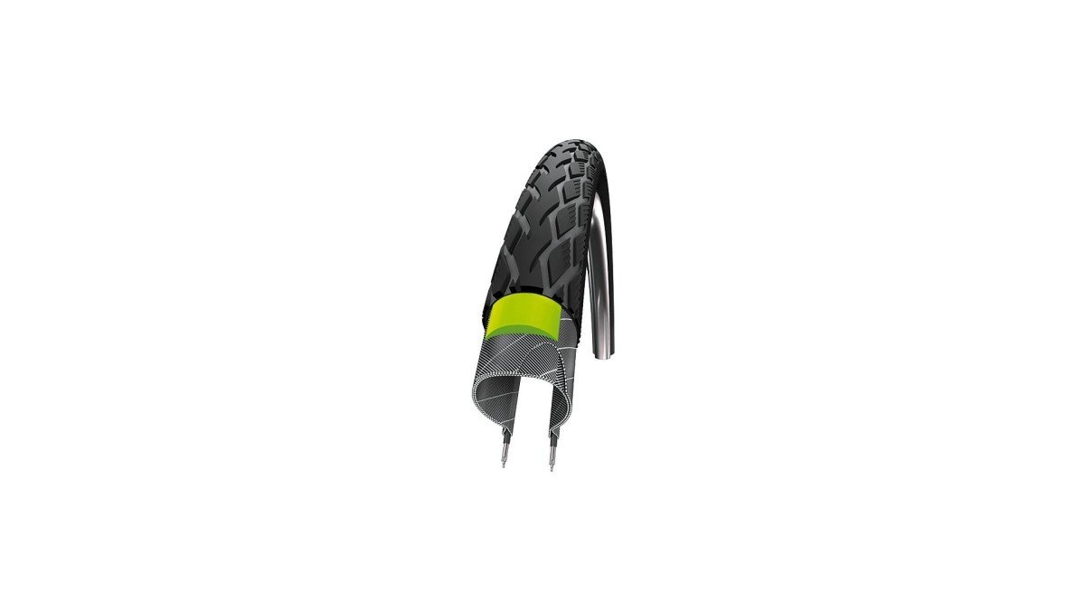 Schwalbe BUB 28X11/4 SC R MARATHON GG ZW Zwart