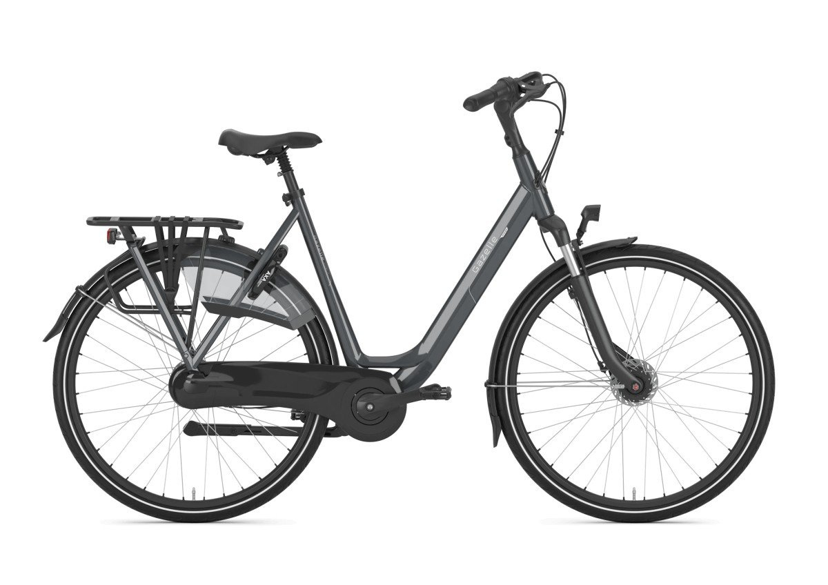 Gazelle Orange C7+ Verhuur Anthracite Grey Glans DAMES - Afbeelding 3