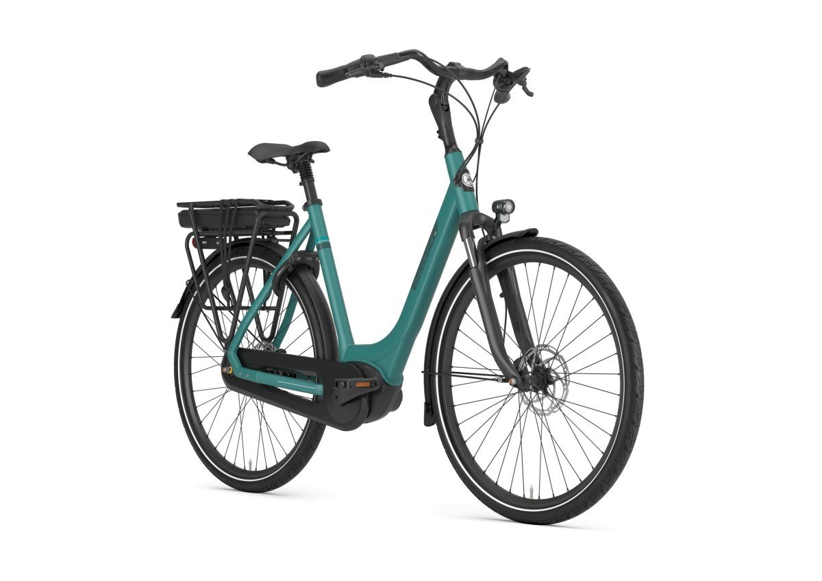 Gazelle Paris C7+ Thyme Green Mat Dames