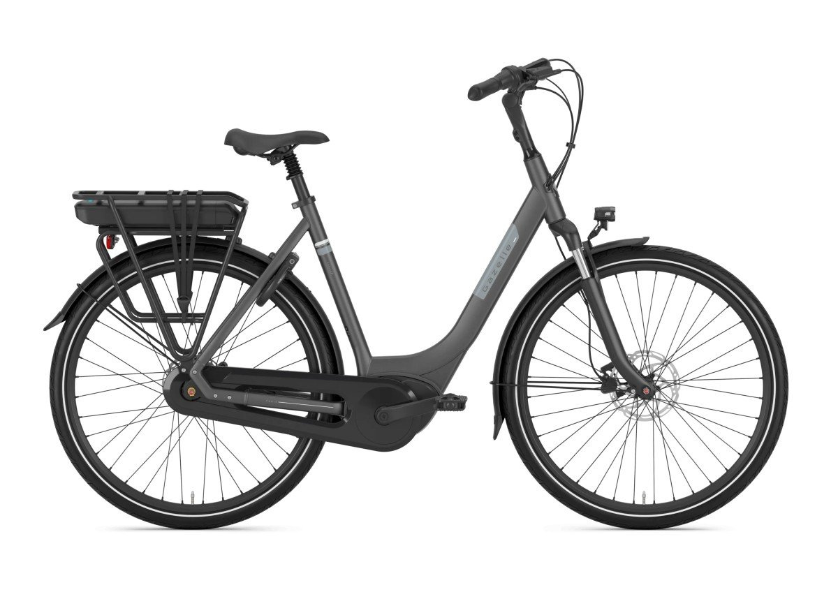 Gazelle Paris C7+ Anthracite Grey Mat Dames