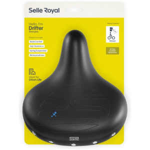 Selle Royal ZADEL SR 5111UDTC DRIFTER STRENGTEX RELAXED UNI ZW Zwart