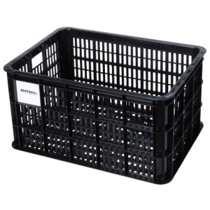 Basil KRAT BAS PVC ZW 40L Zwart
