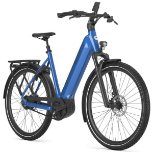 Gazelle Ultimate test e-bike Tropical Blue Glans DAMES