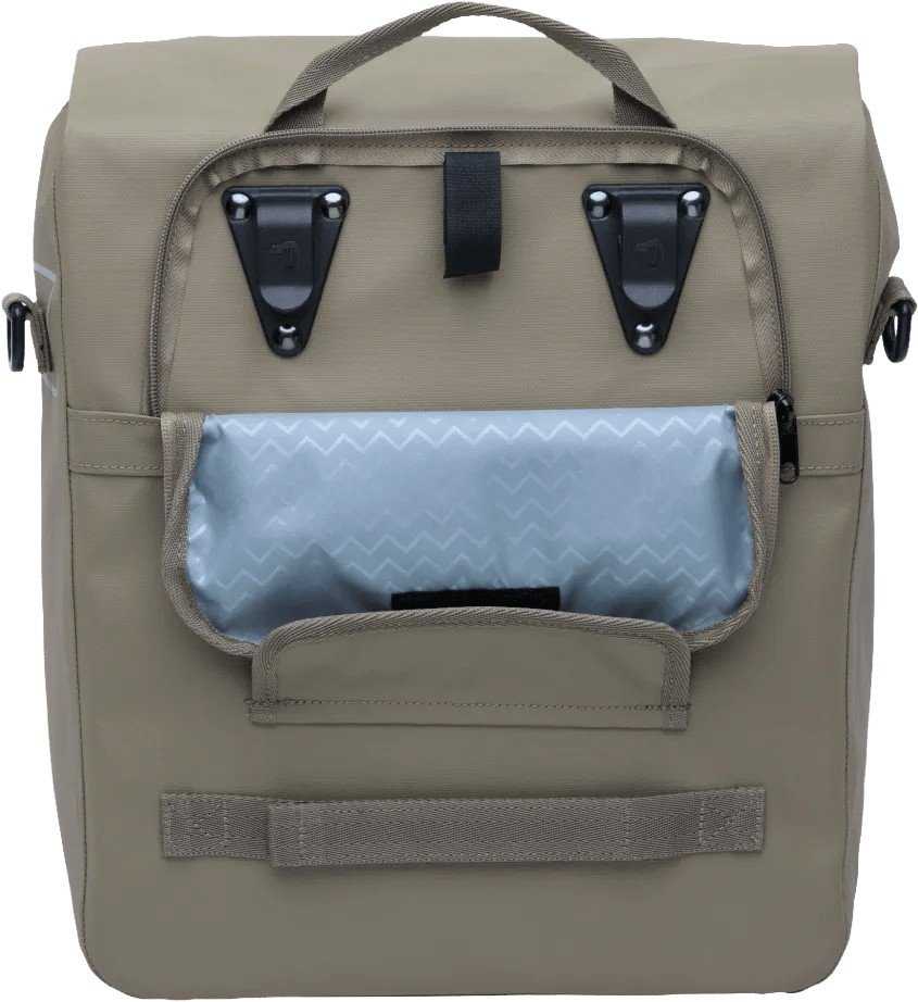 New Looxs fietstas enkel Leeds taupe 19L Beige - Afbeelding 3