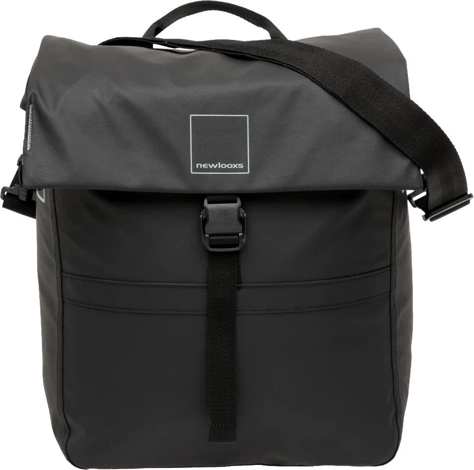 New Looxs fietstas enkel Leeds 19L Zwart - Afbeelding 2