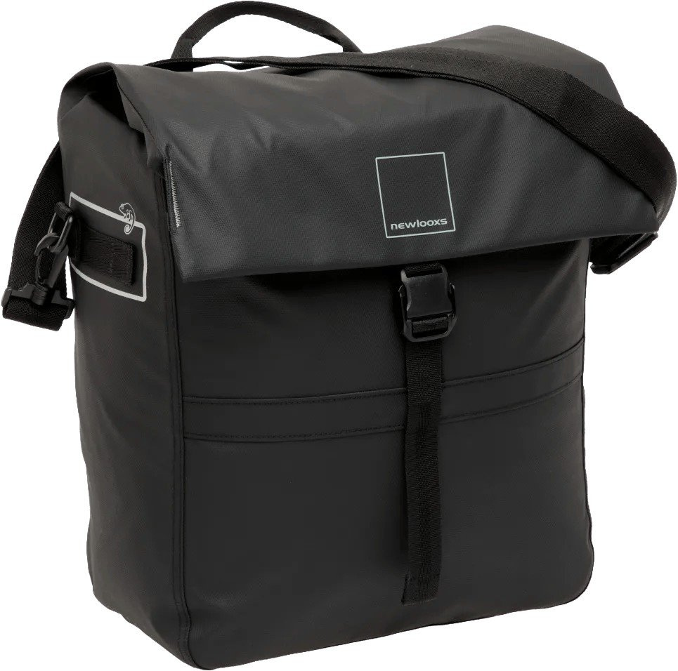 New Looxs fietstas enkel Leeds 19L Zwart