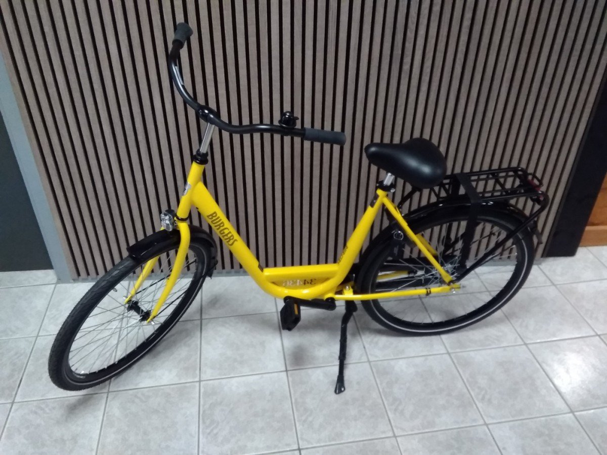 Burgers Bedrijfsfiets Geel - Afbeelding 3