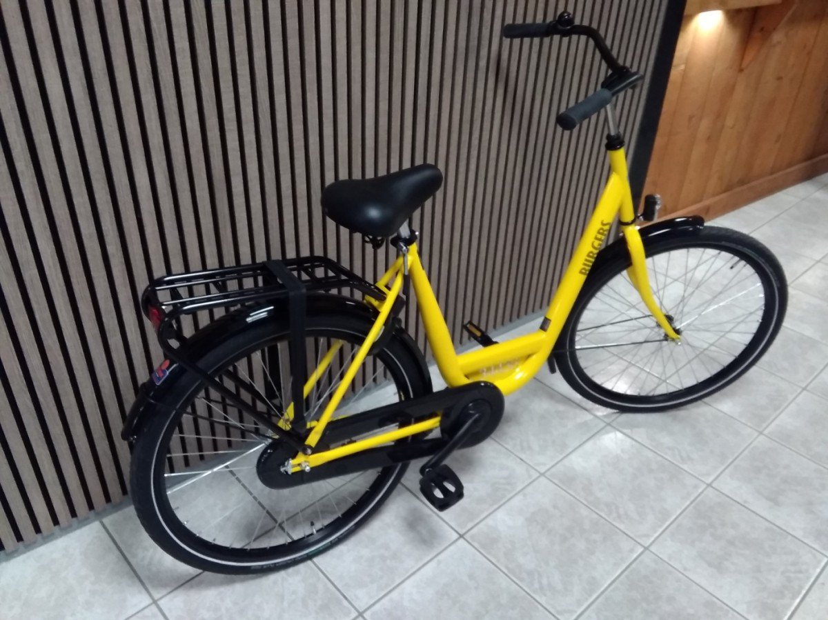 Burgers Bedrijfsfiets Geel - Afbeelding 2