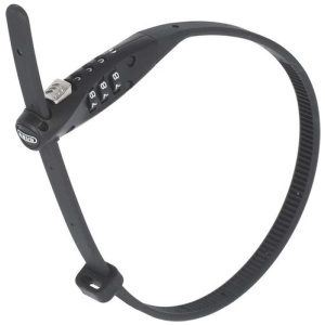 Abus SLOT KABEL COMBIFLEX TRAVELGUARD 45CM ZW Zwart