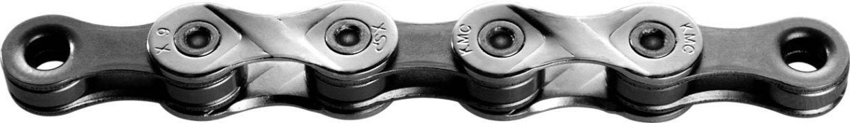 Kmc KETTING 9V 11/128 X9 122 ZI/GRY Grijs|Zilver - Afbeelding 2