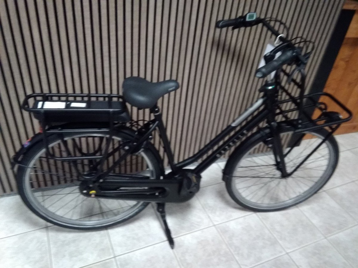 Foto van Gazelle HeavyDutyNL C7 HMB Black Mat Dames via Vonk Tweewielers